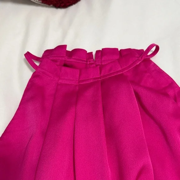 Ann Taylor Vibrant Pink Sleeveless Top - Picture 2 of 3